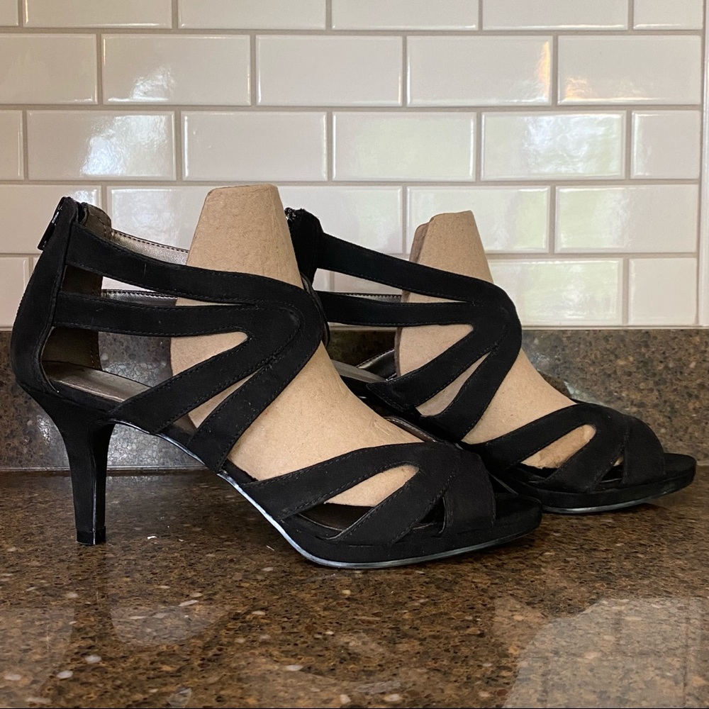 Kelly & Katie Faux Suede Heels